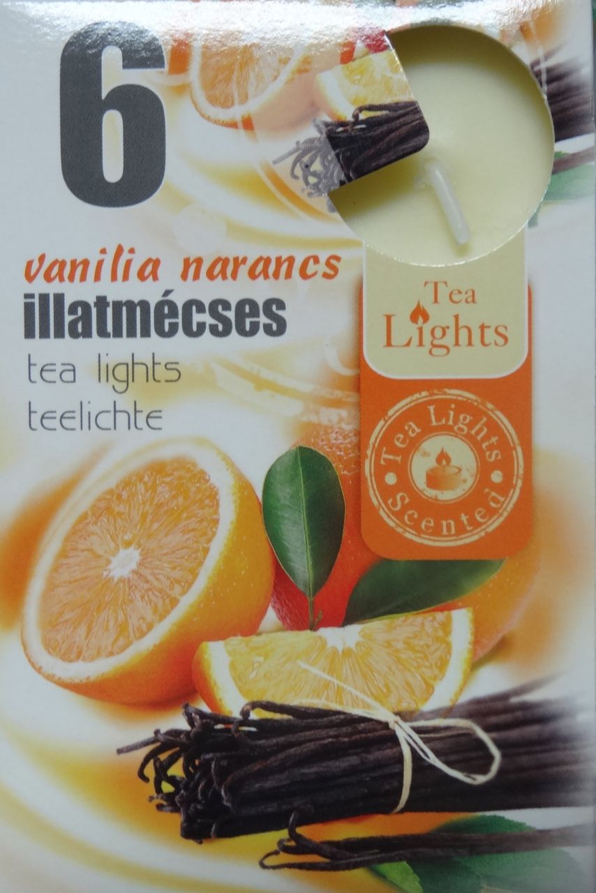 Illatmécses 6db-os - Vanilia narancs