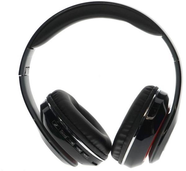 Vezeték nélküli Bluetooth sztereó headset mikrofonnal fejhallgató Mp3, TF/SD Slot - STN-13