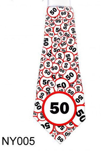 50. Születésnap 005 - Tréfás Nyakkendő