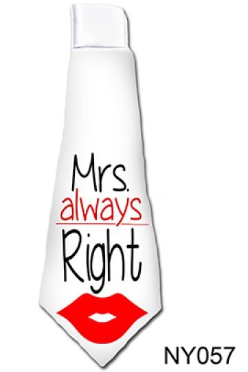 Mrs. always Right 057 - Tréfás Nyakkendő