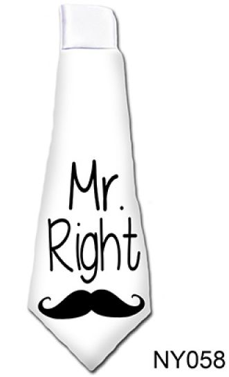 Mr. Right 058 - Tréfás Nyakkendő