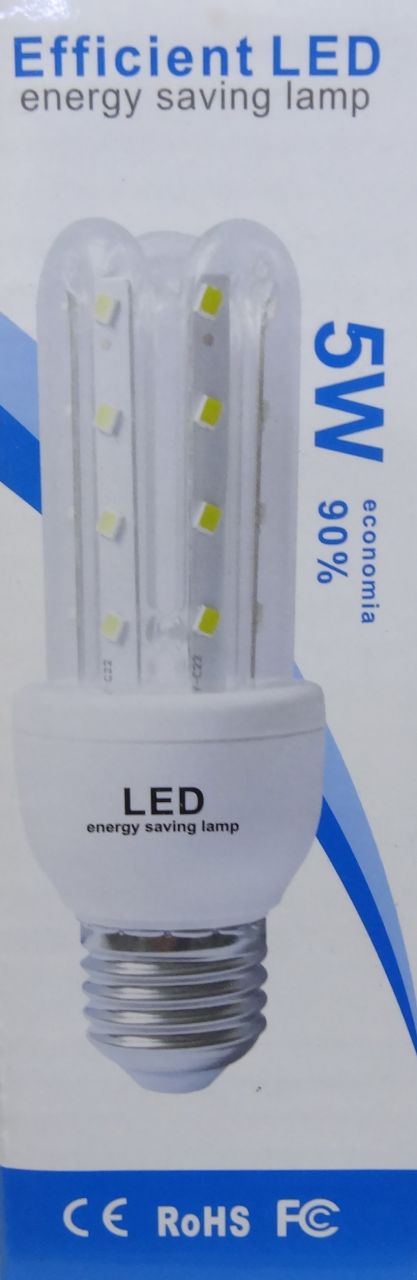 24 LED fénycső izzó E27 5W 3200K / 6400K A Energiatakarékos izzó