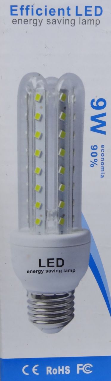 48 LED fénycső izzó E27 9W 3200K / 6400K A Energiatakarékos izzó