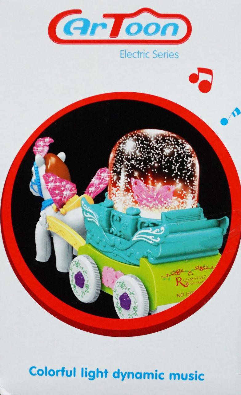 Hintó hógömbbel önműködő autó 9023 - Gyerek játék