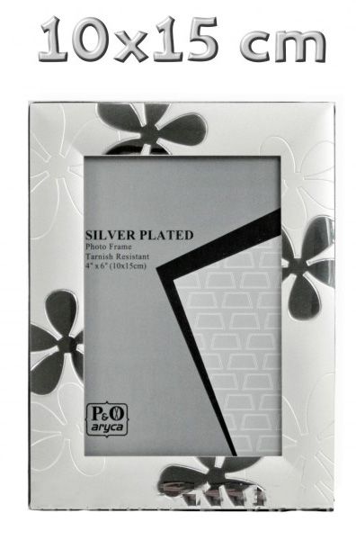Fényképtartó Silver Plated 10x15cm-es képhez ASS105-4R - Fényképtartó