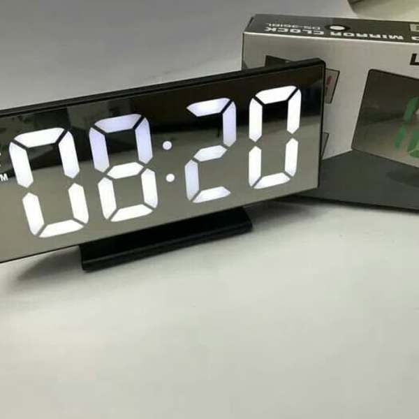 Tükrös Design LED Digitális ébresztő óra - DS-3618L