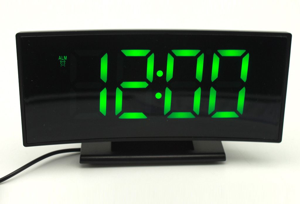 Sötét Design LED Digitális ébresztő óra - DS-3621L