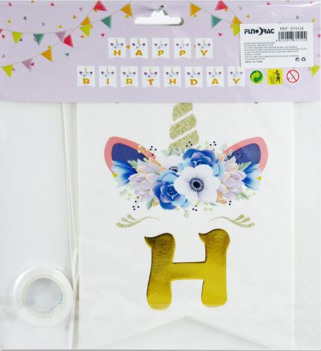 Happy Birthday banner unicornis 614124