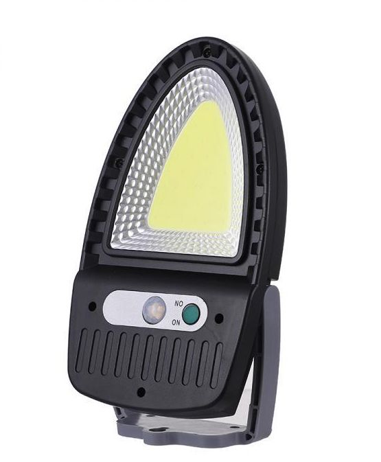 Vezeték nélküli Napelemes COB LED fali lámpa fény-mozgásérzékelős - YX-608A