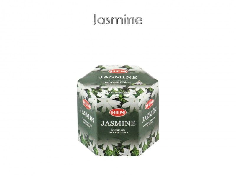 Backflow-lefelé áramló füstölő kúp Jasmine 40db