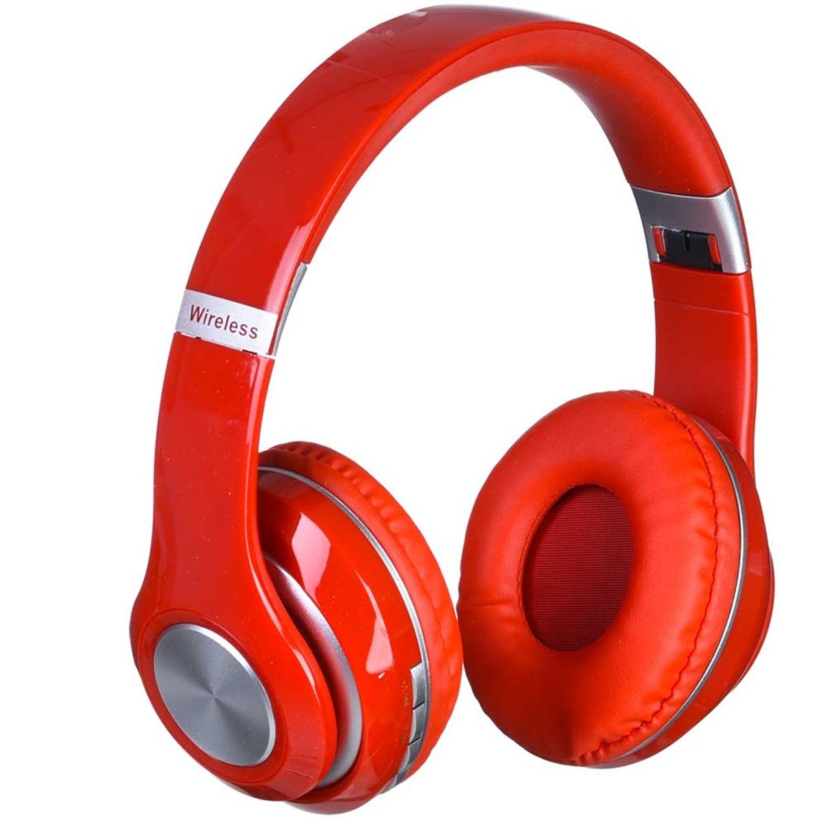 Vezeték nélküli Bluetooth sztereó headset mikrofonnal fejhallgató Mp3, TF/SD slot, AUX 3,5mm jack - PV33