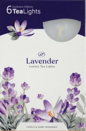Illatos teamécses Lavender 6db