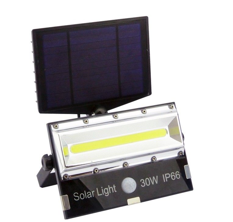 Vezeték nélküli Napelemes 30W 50 COB Reflektor fény-mozgásérzékelős - BL-8501-COB