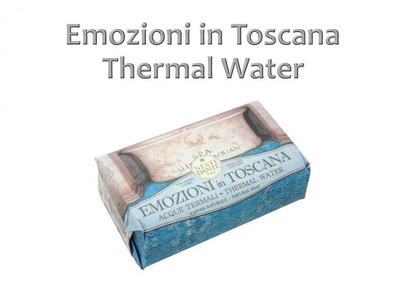Szappan Emozioni in Toscana Thermal water 250g