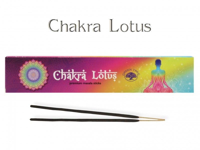 Füstölő LD Green Tree Chakra Lotus 15g