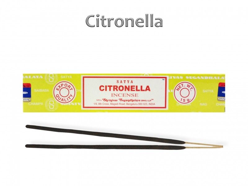 Füstölő pálcika Citronella 15g Satya