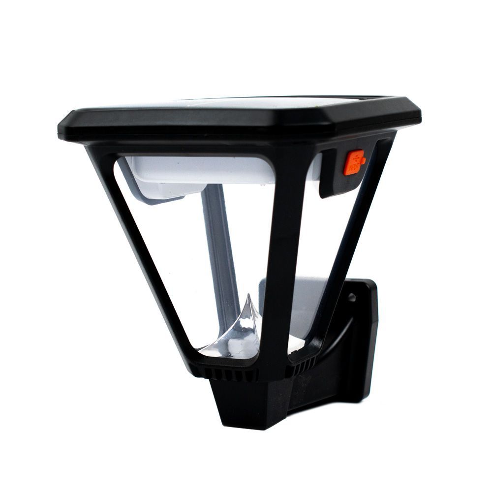 Vezeték nélküli Napelemes LED fali lámpa fény-mozgásérzékelős távirányítóval - HS-V83