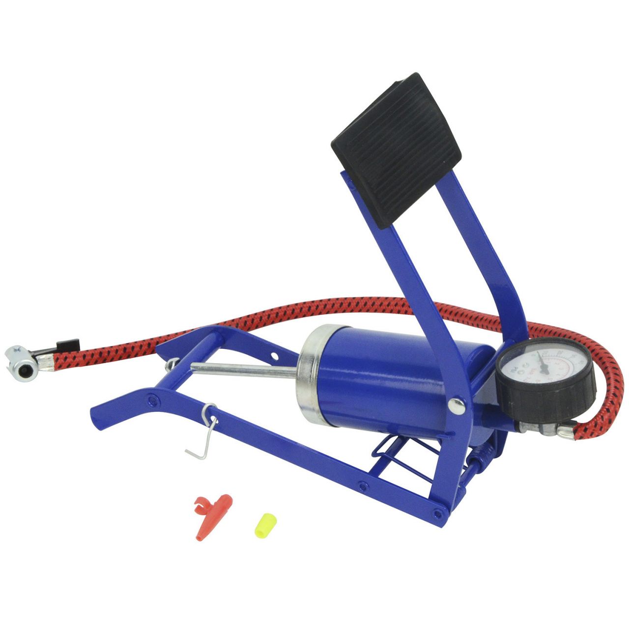 Lábműködtetésű Autós - Biciklis Pumpa mérővel - Foot pump