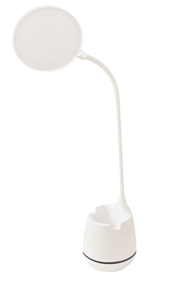 Design Akkumulátoros Led lámpa érintőkapcsolós, Flexibilis hajlítható nyak USB Led asztali lámpa - DB-1933