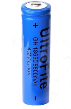 Akkumulátor Li-ion 18650 8800 mAh 4,2V - UltroFite