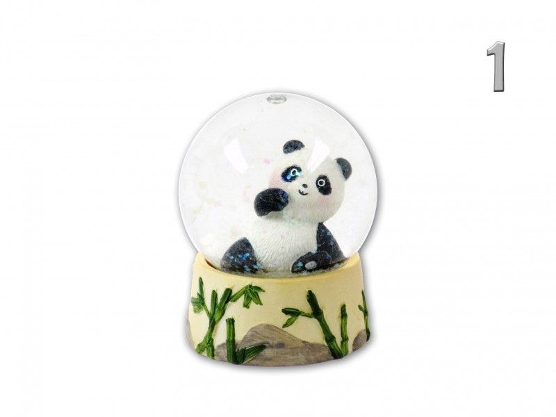 Havazós gömb panda 8,5cm 6439 4féle