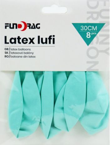 Lufi menta pasztell 8db 30cm 624314