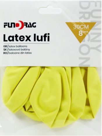 Lufi citrom 8db 30cm 624338