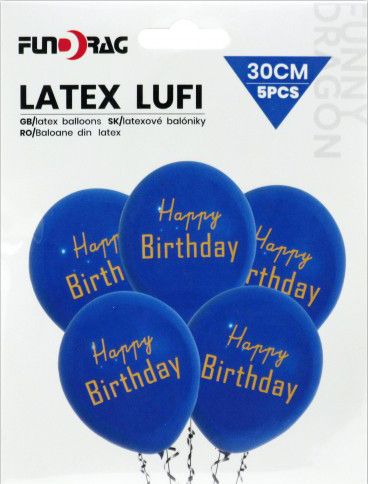 Lufi Happy Birthday 5db 30cm 626950