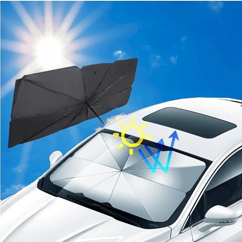 Összecsukható ernyő formájú napellenző autóba
