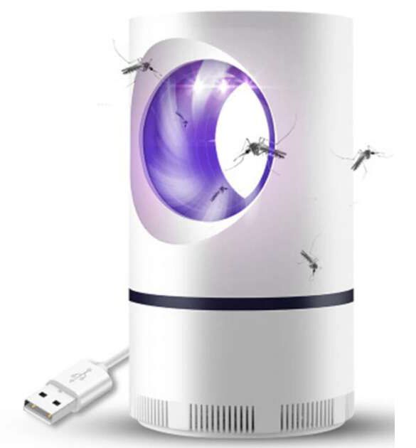 Szúnyog és rovarírtó, szúnyogcsapda LED fénnyel, USB
