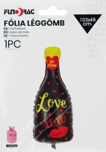 Lufi fólia üveg Love xoxo 103x49cm 622303