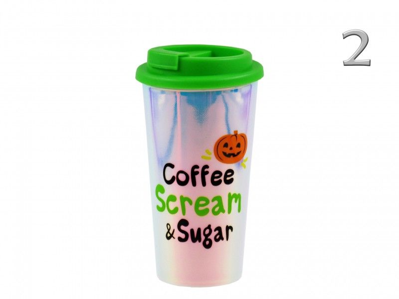 Halloween utazó pohár gyöngyház 450ml 170483360 3féle