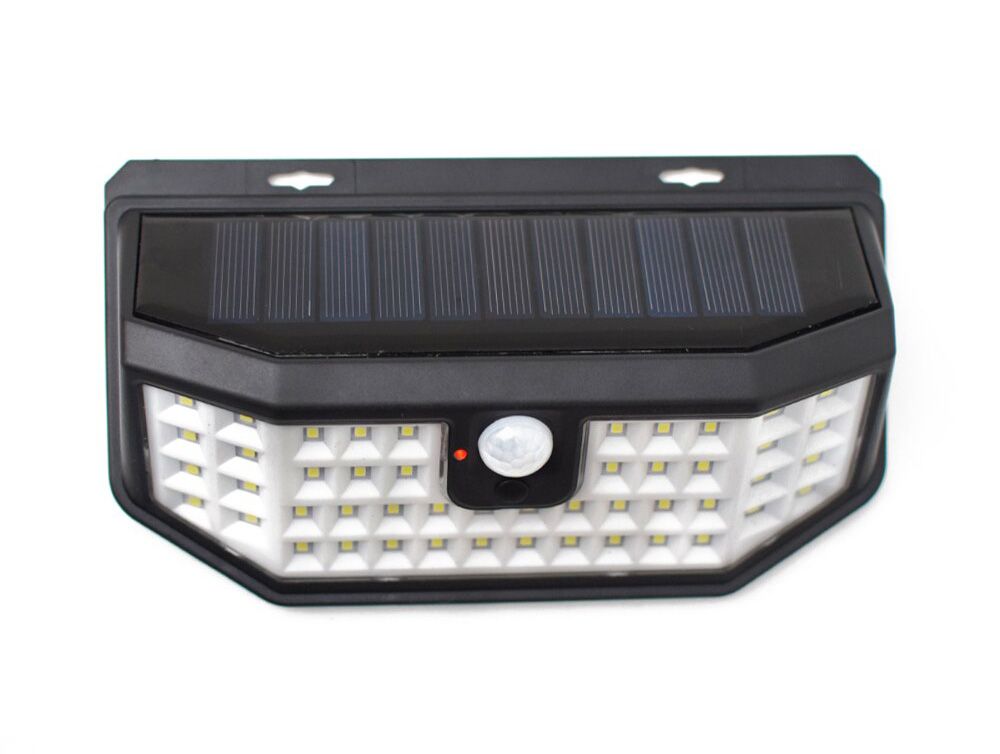 Vezeték nélküli Napelemes 48 LED fali lámpa fény-mozgásérzékelős - LF-1522