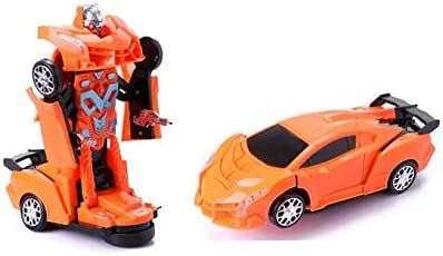 2 in 1 Venom God of War Transformer Robot Car Átváltozó világítós zenélős önműködő autó No.8994 - Gyerek játék