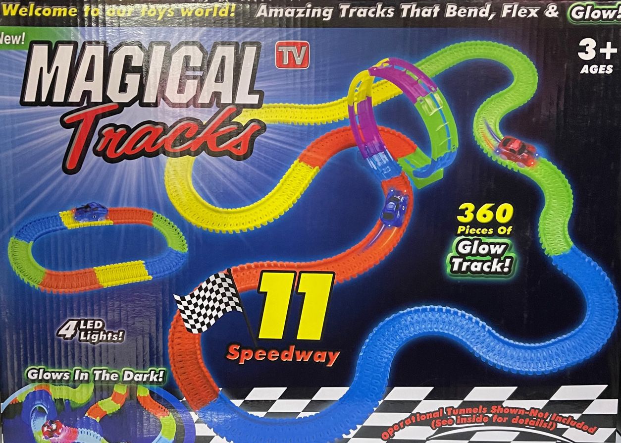 Világító autópálya Magical Tracks 360db-os No.9910 - Gyerek játék