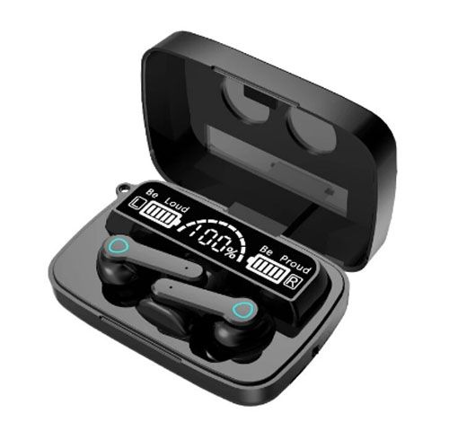 M19 vezeték nélküli headset bluetooth 5.1 fülhallgató digitális kijelzővel töltődobozban