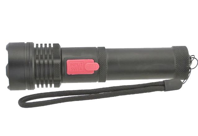 Lámpa 200w XHP50 Elemlámpa Akkumulátorral P50 Cree Led Zoom USB - BL-X72-P50