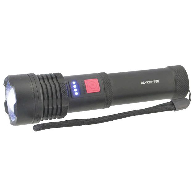 Lámpa 200w XHP50 Elemlámpa Akkumulátorral P50 Cree Led Zoom USB - BL-X72-P50