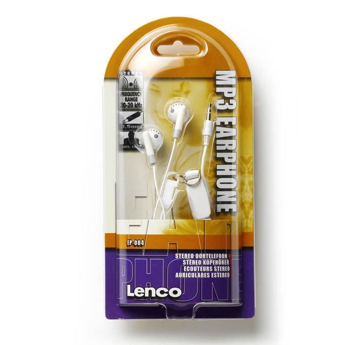Lenco EP-004 Sztereó fülhallgató (fehér)