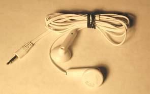 Lenco 2,5 mm-es fülhallgató