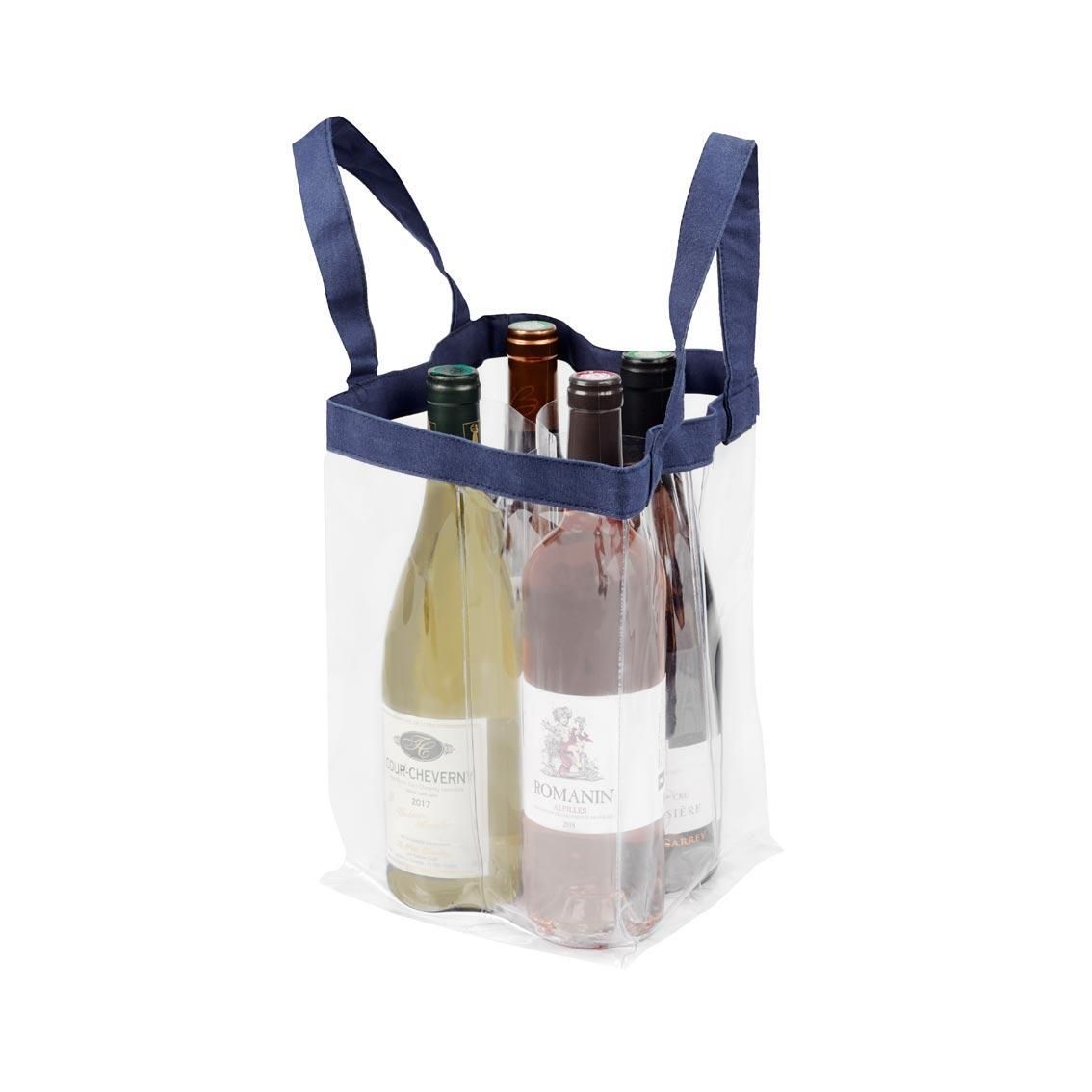 L'Atelier du Vin 095682 Soft Baladeur Crystal, borospalack hordozó táska