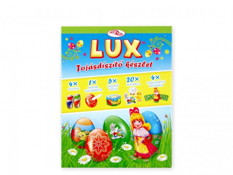 Lux tojásdíszítő készlet