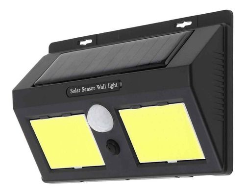 Vezeték nélküli Napelemes 20+20 COB LED fali lámpa fény-mozgásérzékelős - XF-6029A