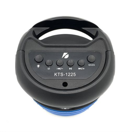 3" Bluetooth LED hangszóró Akkus,Mp3,Rádió,USB, TF/micro SD kártya, AUX - KTS-1225