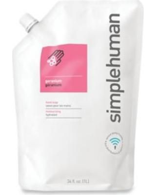 simplehuman CT1018 Geranium hidratáló folyékony utántöltős szappan, muskátli (1 liter)