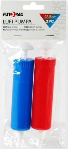 Lufipumpa kék/piros 2db 16cm 633835