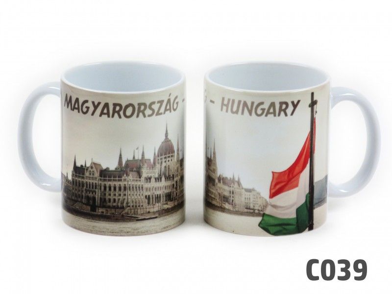 Bögre Magyarország Parlament 3dl C039 04360 - Magyaros bögre