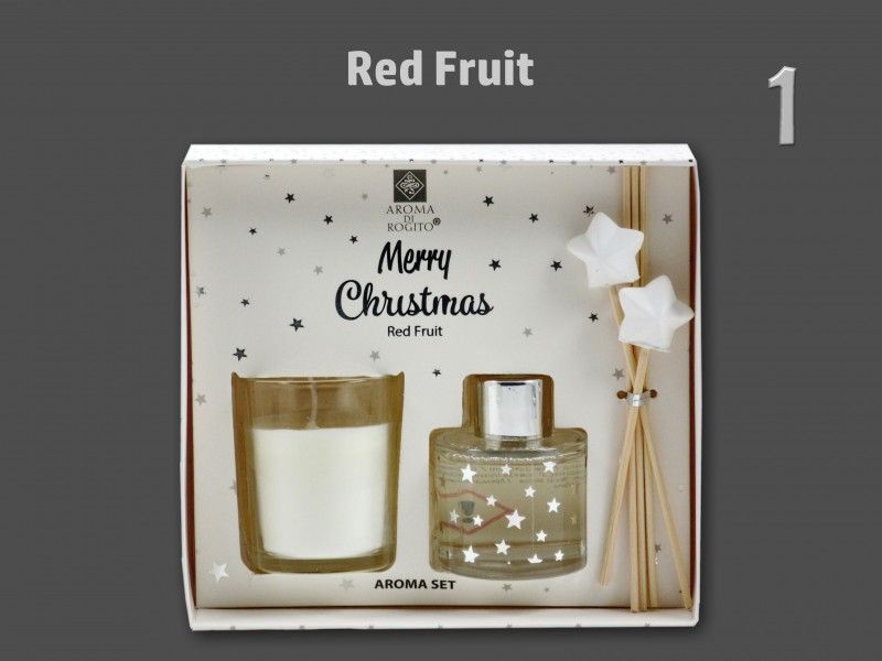 Pálcás illatosító +illatgyertya Merry Christmas 466000180 4féle