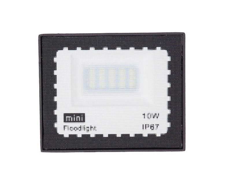 10W SMD LED Mini tükröződésmentes reflektor fényvető hideg fehér SLIM Szabadtéri spotlámpa IP67