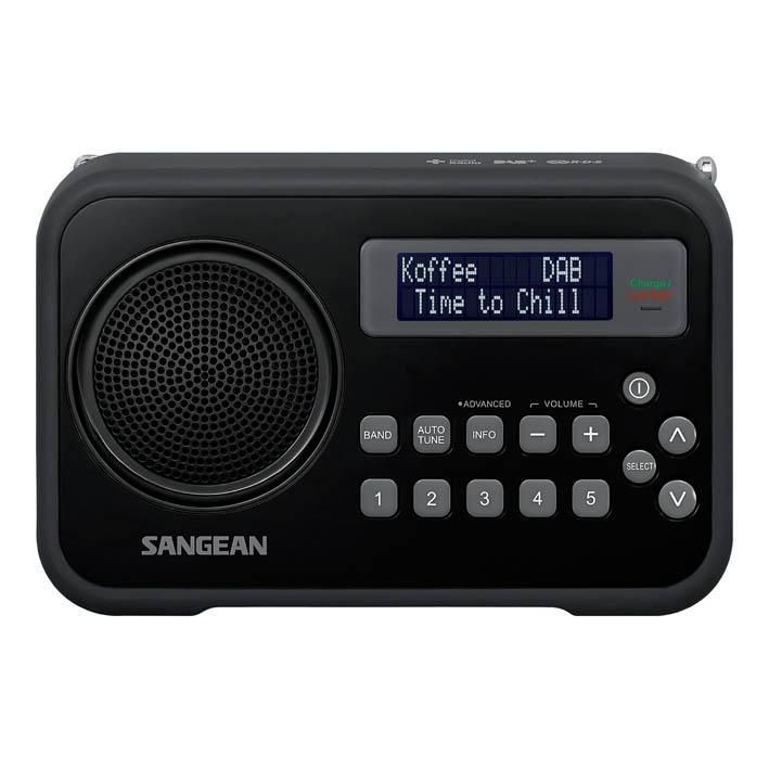 Sangean DPR-67 BLACK DAB+ / FM-RDS Digitális rádióvevő (fekete)